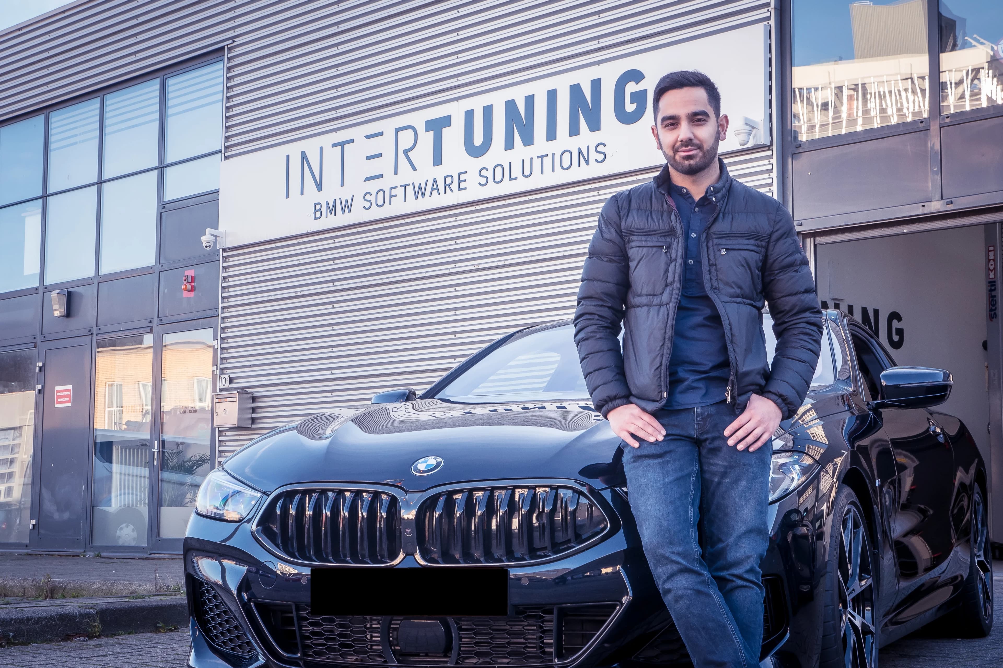 BMW-werkplaats bij Intertuning.
